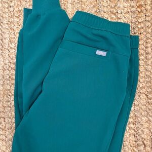 FIGS Emerald Green Technical Pants